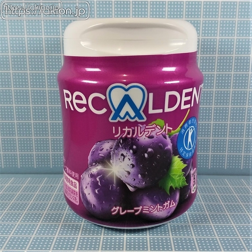 RECALDENT GRAPE MINT GUM