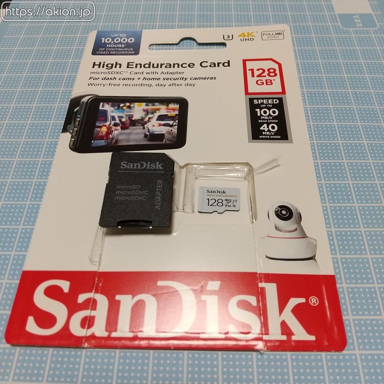 SanDisk High Endurance MicroSDXC 128GB